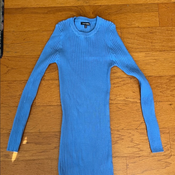 Fashion Nova No Ruche At All Sweater Mini Dress - Picture 4 of 4